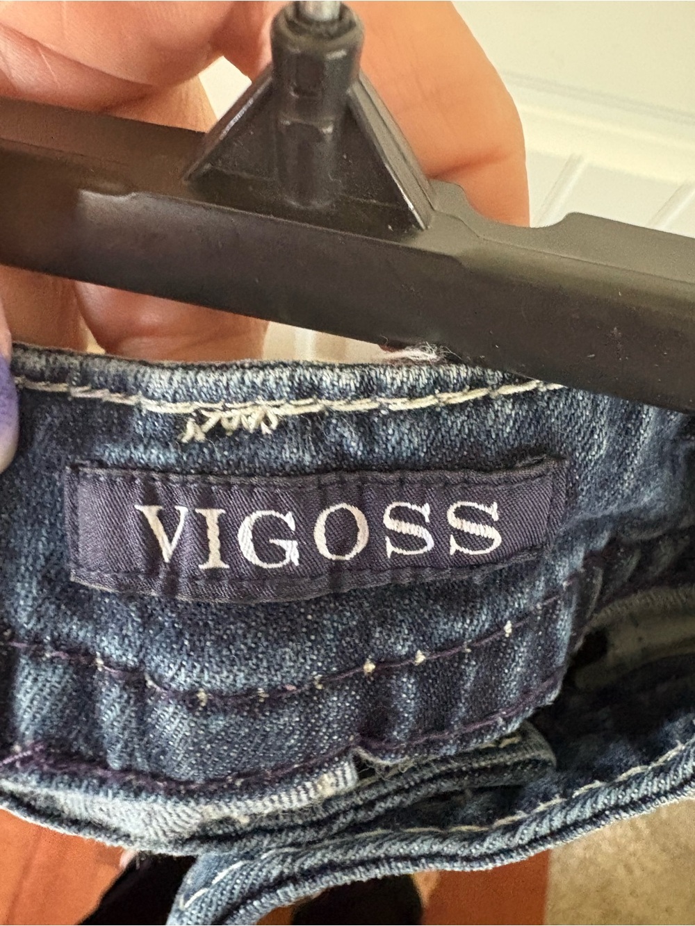 Vigoss Medium Blue Straight Leg Jeans - Picture 3 of 7